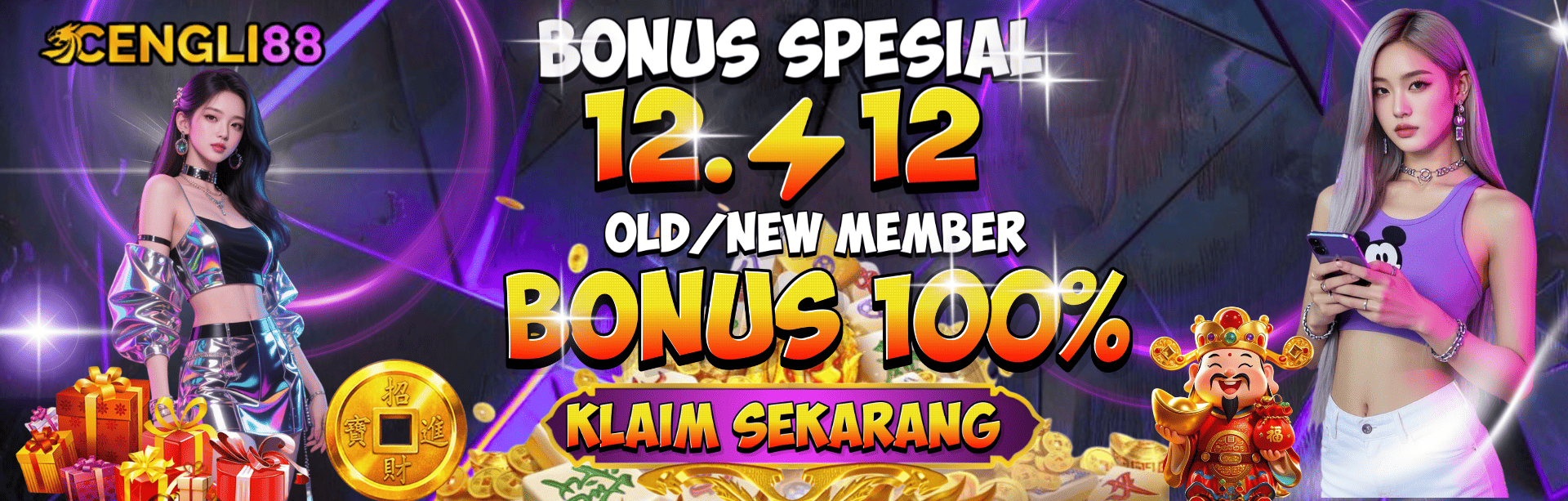 BONUS 100% OLD/NEW MEMBER PRAGMATIC PLAY