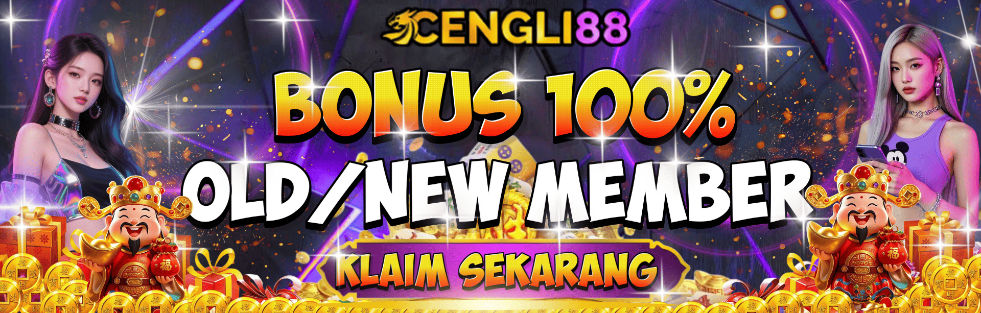 BONUS 100% OLD/NEW MEMBER PRAGMATIC PLAY