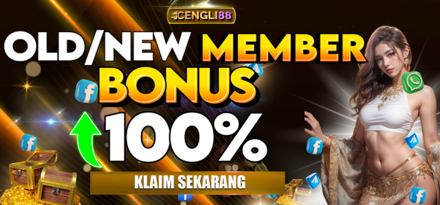 BONUS 100% OLD/NEW MEMBER PRAGMATIC PLAY