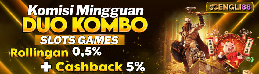 Komisi Mingguan Bonus Cashback 5% + Turnover 0.5% SLOT GAMES